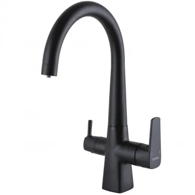Смеситель для кухни под осмос Globus Lux Lazer GLLR-0999-10-BB черный